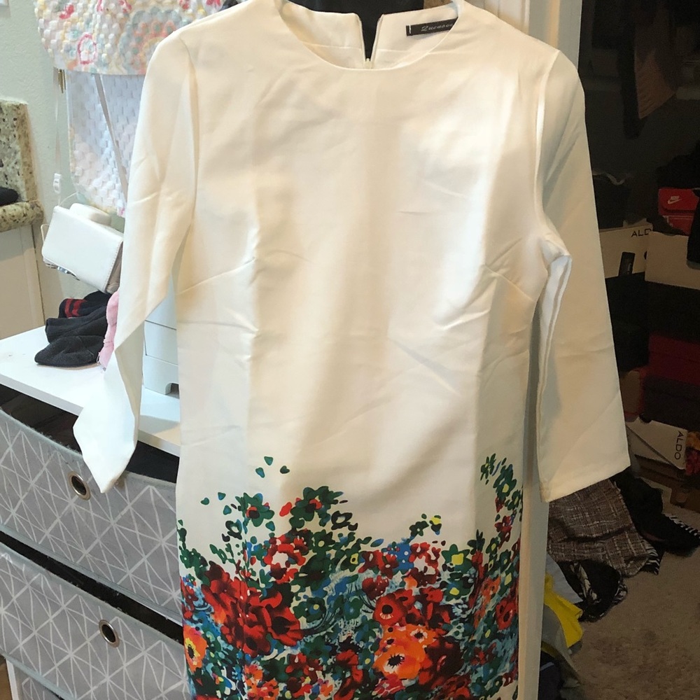 3/4 sleeve dress